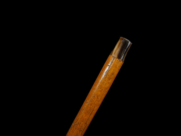 An Onyx Serpent Walking Cane C. 20th Century. Item: 138