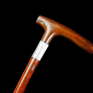 A Leather Washer Cane C. 1918.