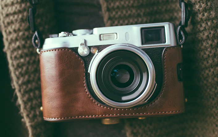 Vintage Camera Close-Up
