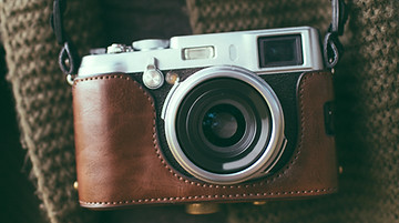 Leather Camera
