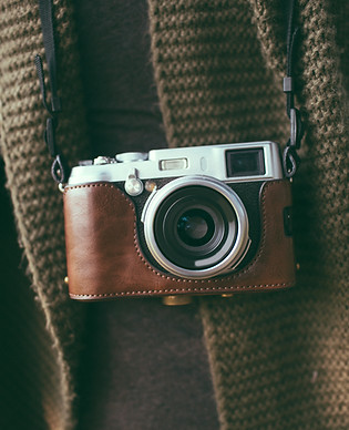 cuoio della macchina fotografica