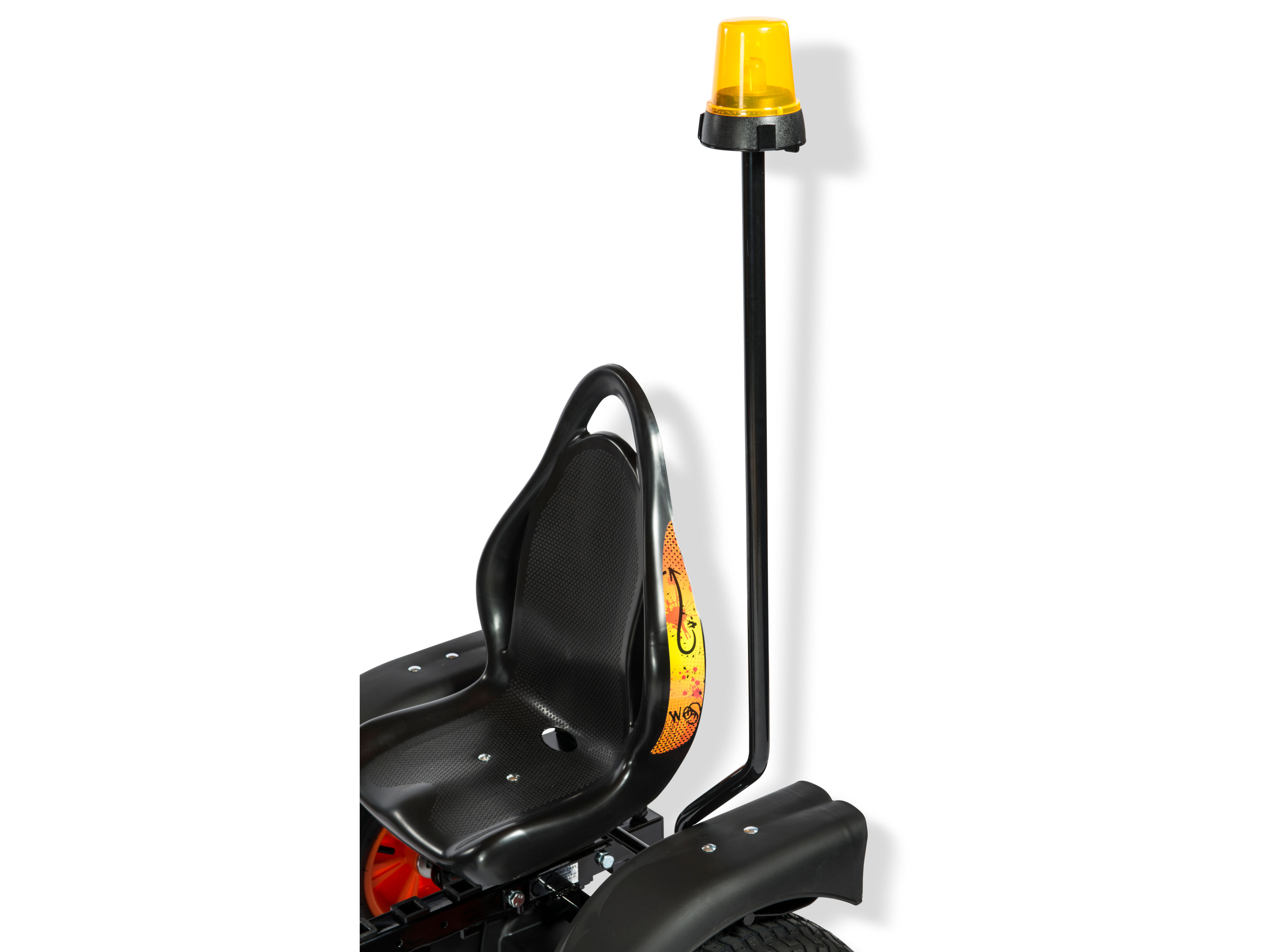 Dino Cars Rundumleuchte Blau und Orange