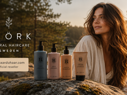 haarproducten van björk natural haircare sweden