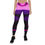 Thumbnail: 's Women's Leggings GOD Logo Purple, Pink and Black
