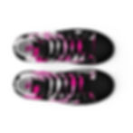 Thumbnail: Women’s High Top Canvas Shoes / GOD Logo in Pink, Black and White Camo!