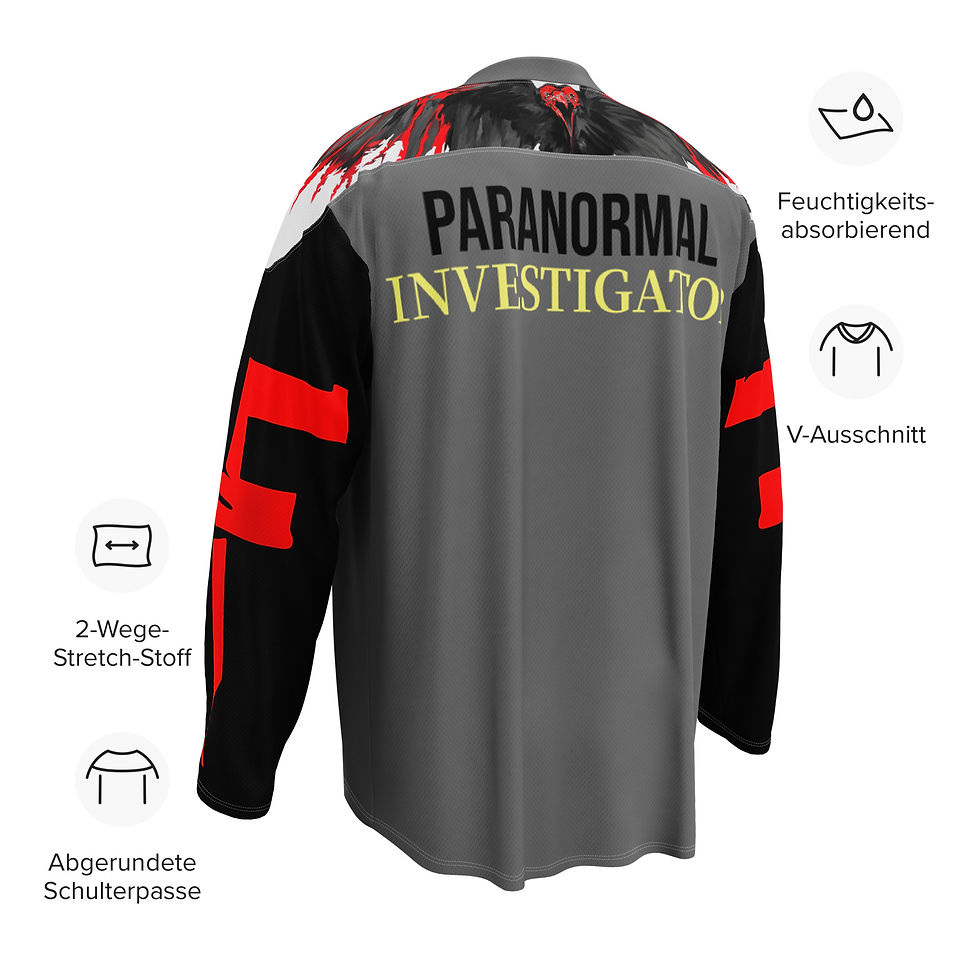 Thumbnail: Hockey Style Paranormal Investigator Shirt
