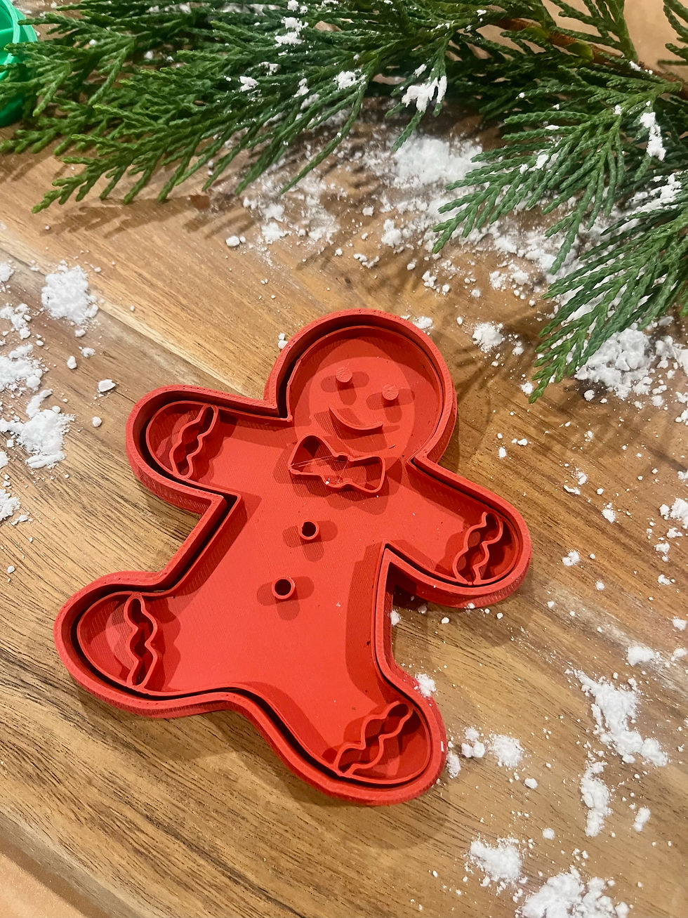 Red Gingerbread Cookie Cutter