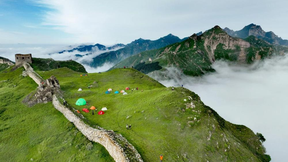 Did You Know? Camping on the Great Wall is Possible: Xianggou Village ...