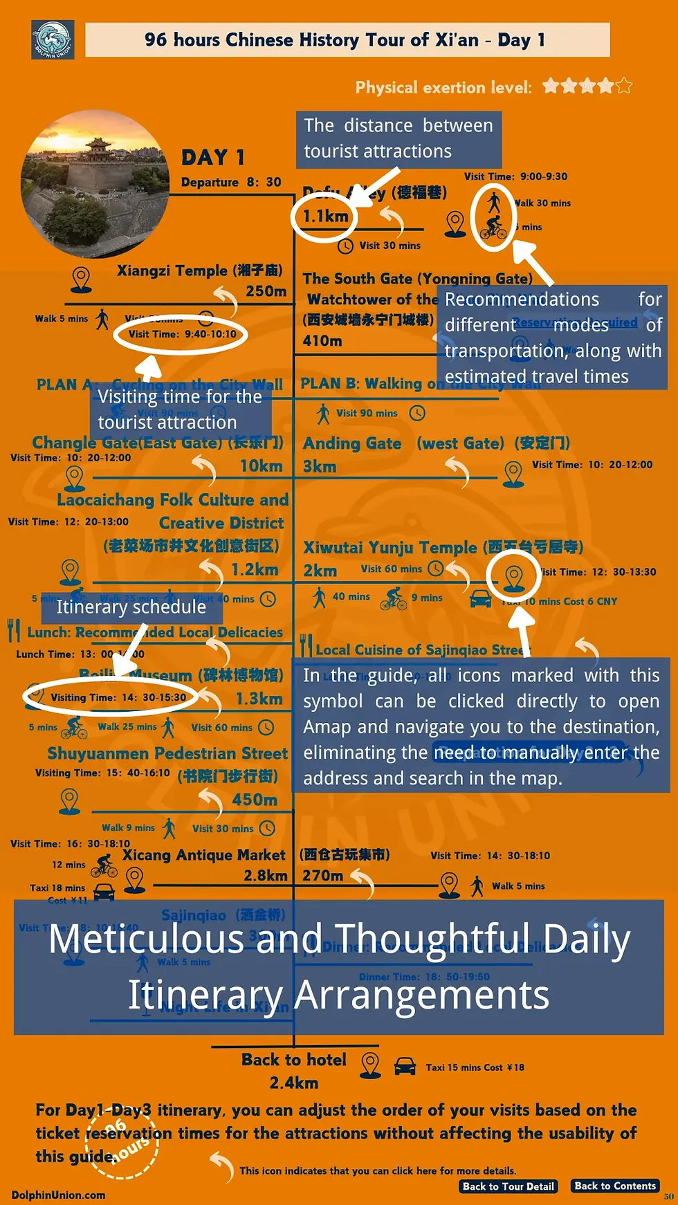 Miniatura: Local snacks (persimmon cakes, spicy soups) in Xi'an Muslim Quarter, recommended by 96-hour tour guide