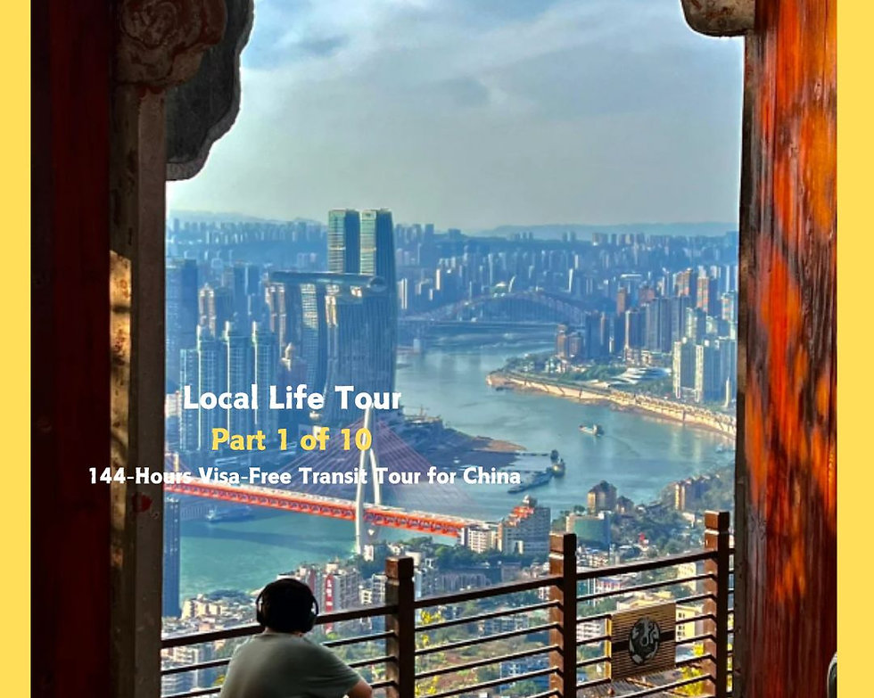 Chongqing An 144-Hours Adventure Through Local Life Tour