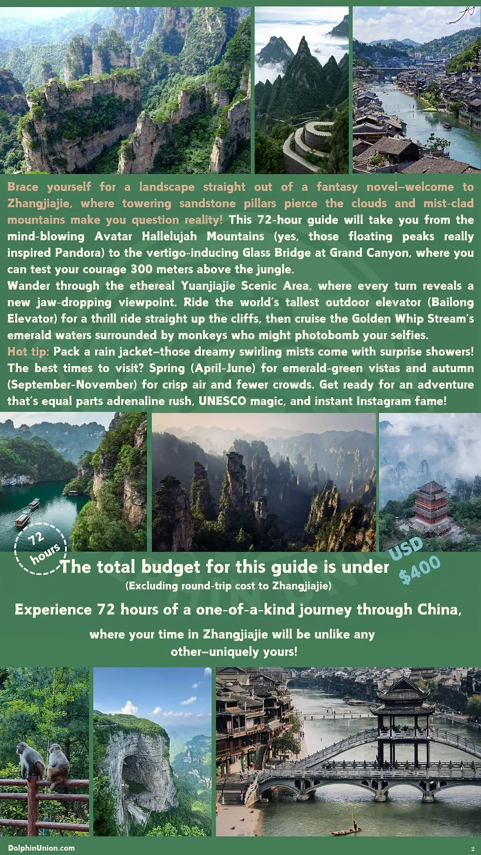 Zhangjiajie’s Bailong Elevator (world’s tallest outdoor) with skip-the-line tips from 72-hour guide