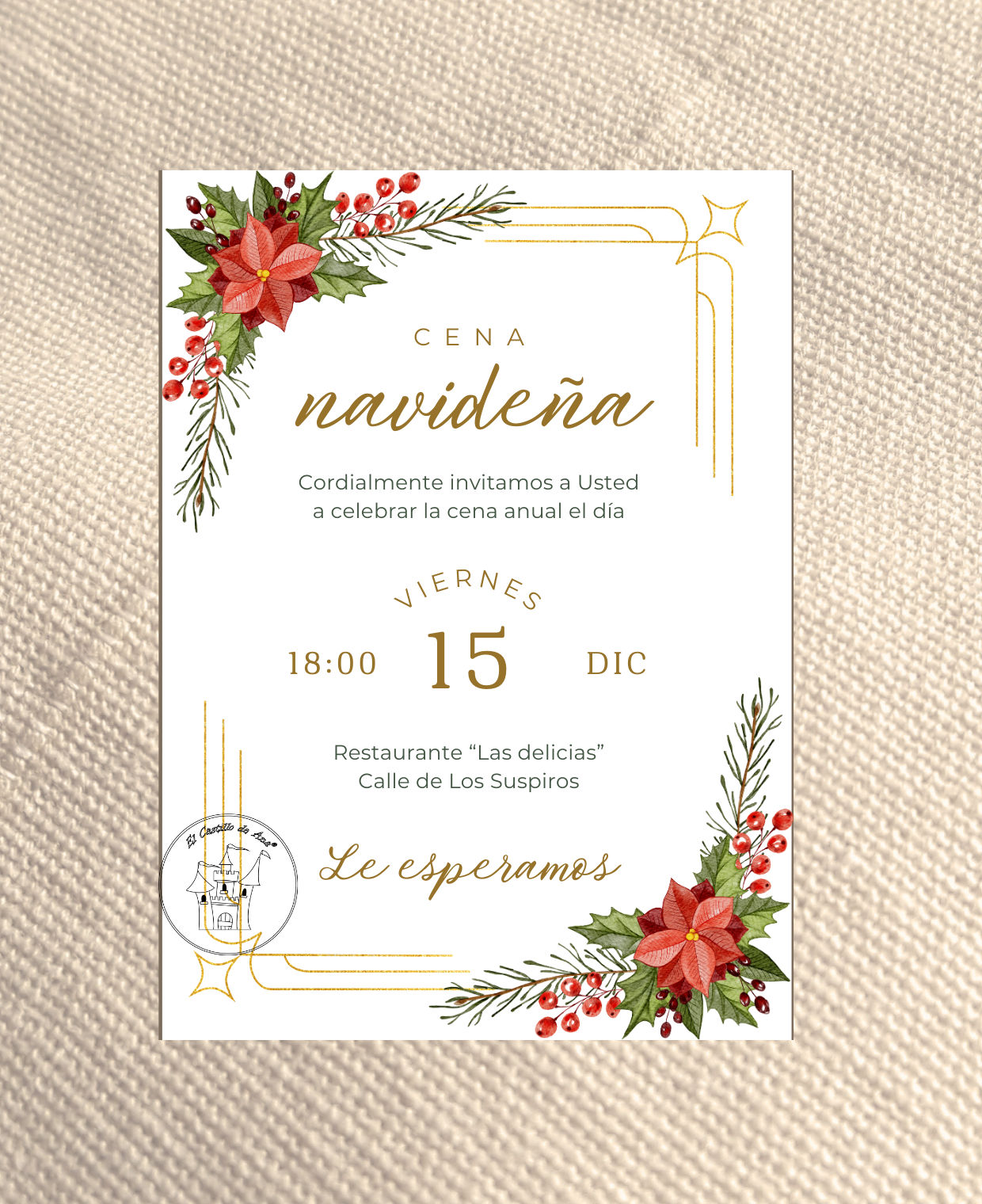 Flores navideñas