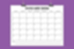 2026 8.5 x 11 Inch Modern Professional Calendar Template, Calendar PDF, Printable Calendar, Blank Calendar