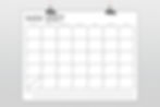 2027 8.5 x 11 Inch Thin Sans Serif Calendar Template, Monday to Sunday, Print Ready PDF