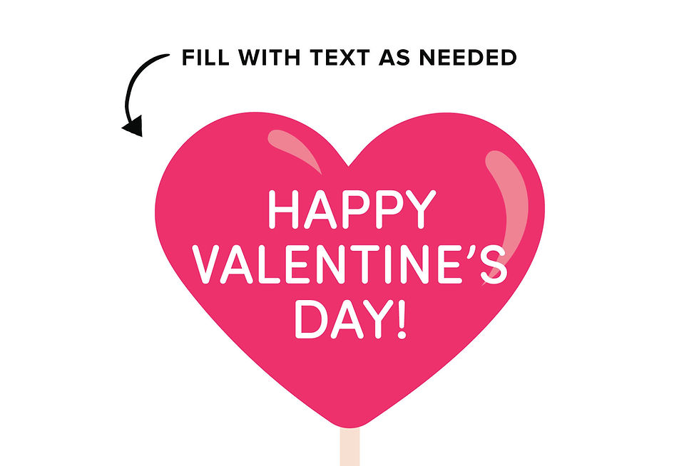 Thumbnail: Heart Lollipops Clip Art Set, Valentine Clipart, Candy Clipart, PNG, SVG, VECTOR