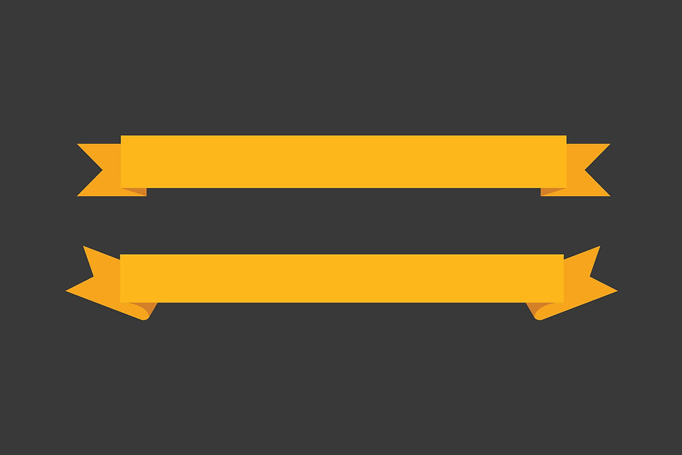 Thumbnail: Orange Gold Badge & Banner Clip Art Set, PNG, SVG, VECTOR