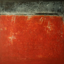 031, Yoon Jeong Lee, Gate 11, 112 x 112 cm, Oil and Mixed Media, 2024, 2900만원