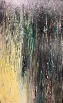 004, 붓을들다(Je tenir le pinceau), 53 x 33.5 cm, Oil on Canvas, 2021, 300만원