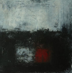 017, Yoon Jeong Lee, Black Forest, 45.5 x 45.5 cm, Oil and Mixed Media, 2024, 370만원