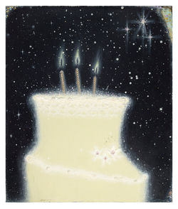 김현영7, Still shining, 53.0 x 45.5 cm, 캔버스에 혼합재료, 2026, 250만원