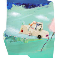 006, 김현영, 가자!, 27.7 x 25.6 cm, 종이위에 혼합재료, 2022, 40만원.jpg