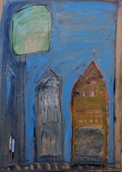 008, 최수란, 프라하의 올드타운광장, 72.7 x 53.0 cm, oil on canvas, 2024, 340만원