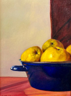 016, 박재웅, 모과, 40 x 30 cm, oil on canvas, 2024, 300만원