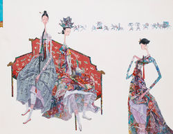 012, 최경자, 가시나-감정의 패턴, 91.0 x 116.8 cm, acrylic on canvas, 2026, 1500만원