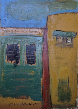 006, 최수란, 세익스피어의 거리, 90.9 x 65.1 cm, oil on canvas, 2024, 500만원