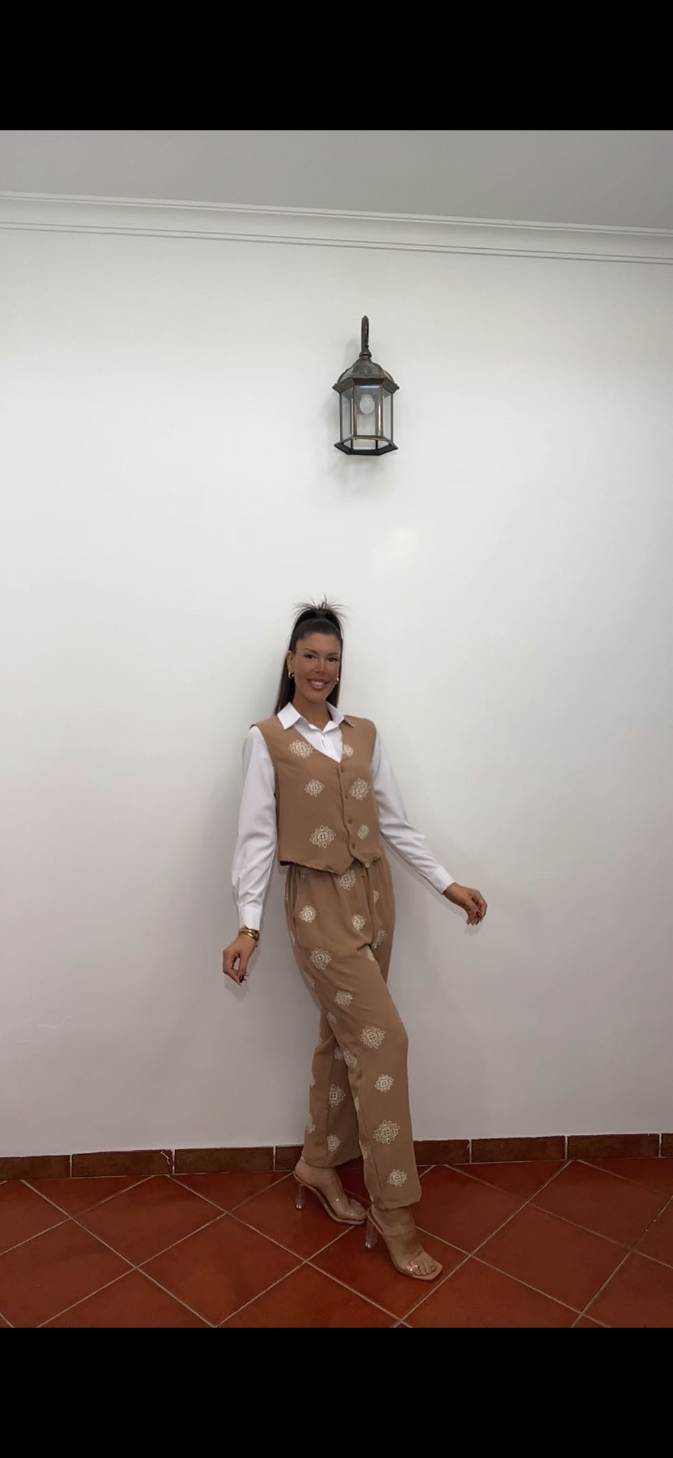 Miniatura: Conjunto Chalequillo bordado 