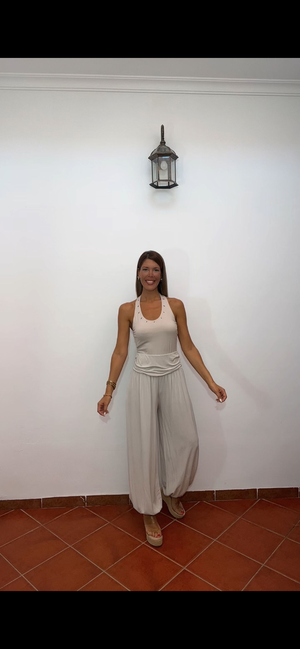 Pantalón bombacho cintura 