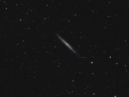 Recent observations: M106 and the Silver Needle (NGC4244)