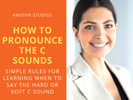 How to Pronounce the C Consonant Sound