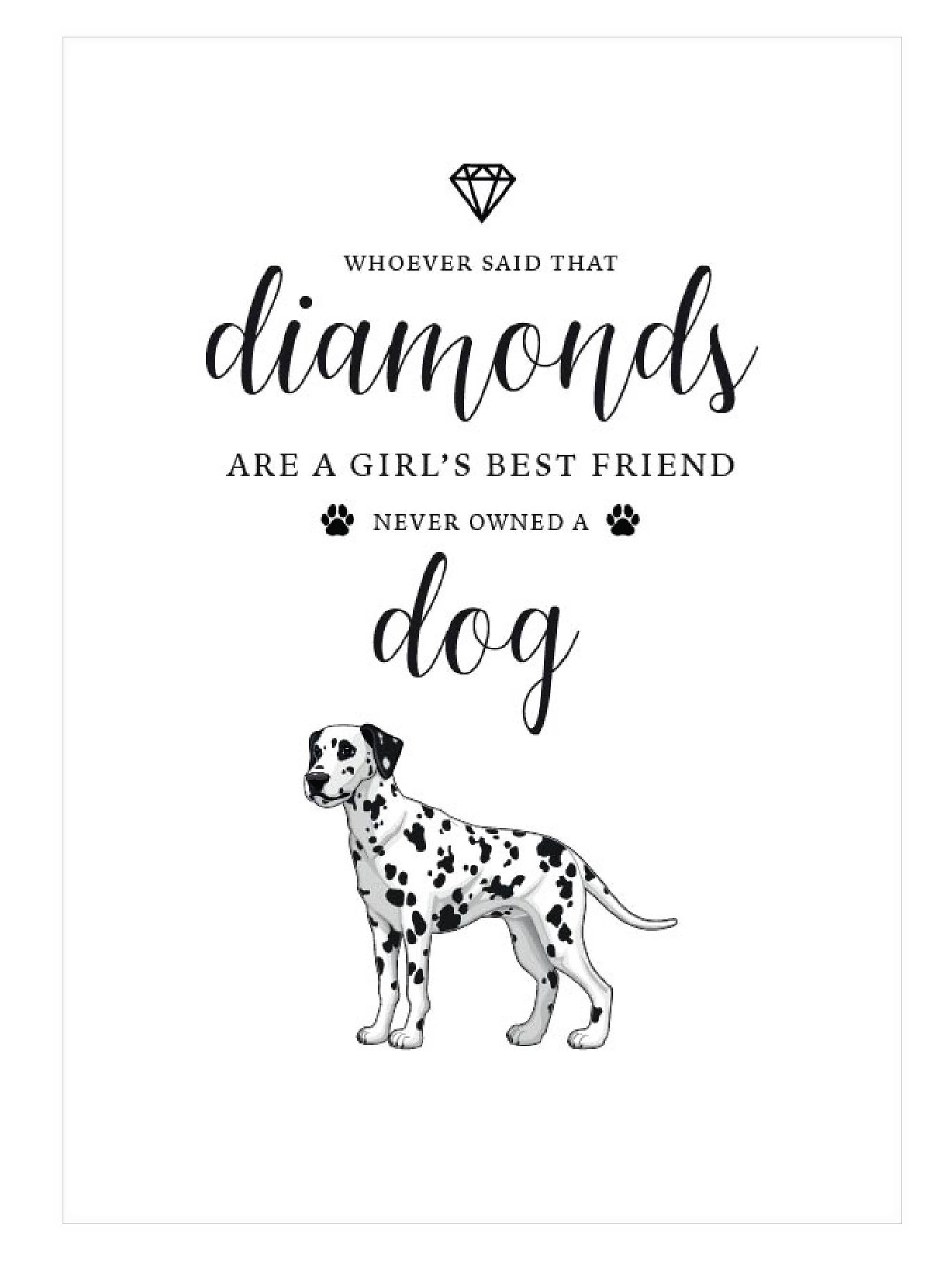 Home Decor Dog Print Dalmatian