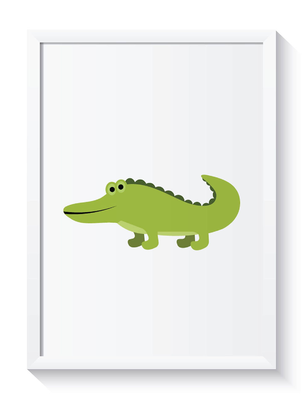 Thumbnail: Nursery Wall Decor Crocodile Print