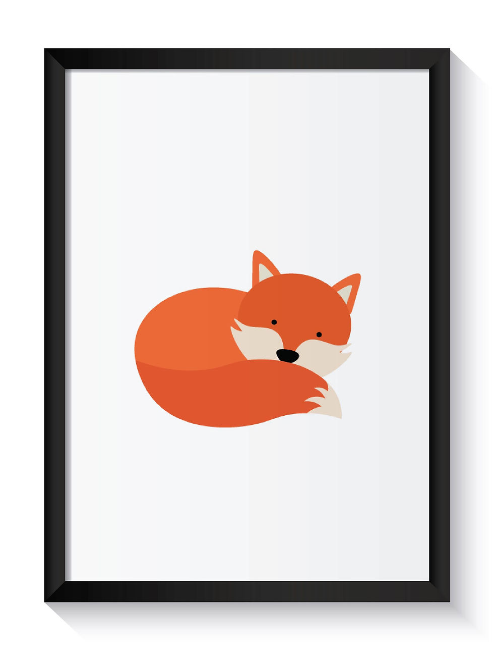 Thumbnail: Home Wall Decor Nursery Fox Print