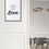 Thumbnail: Kitchen Wall Decor The Secret Ingredient Is Always Love Print
