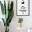 Thumbnail: Kitchen Wall Decor I Love To Cook With Wine Sometimes : Red Print
