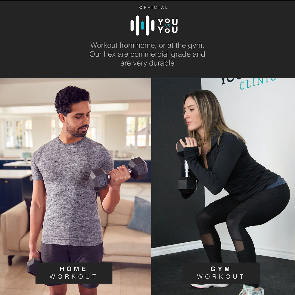 Thumbnail: 25KG Pair Hex Dumbbells