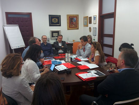 Meeting with World Bank team in AD Marina Bar