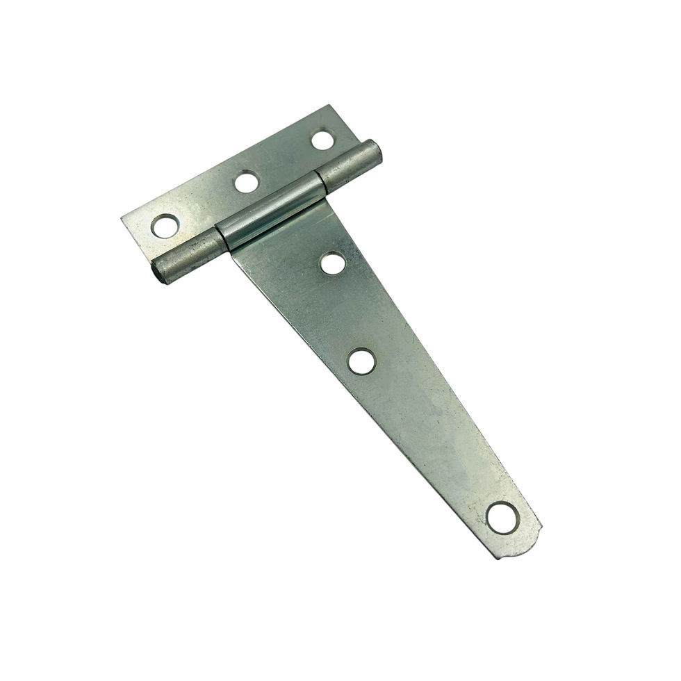 WH-3001 4" Light Tee Hinge Zinc Plated