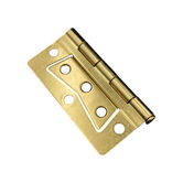 WH-5005 Non Mortise Hinge, Brass Plated