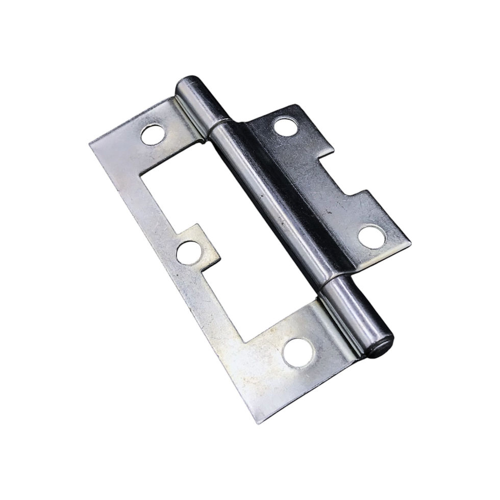 WH-5006 Non Mortise Hinge, Zinc Plated