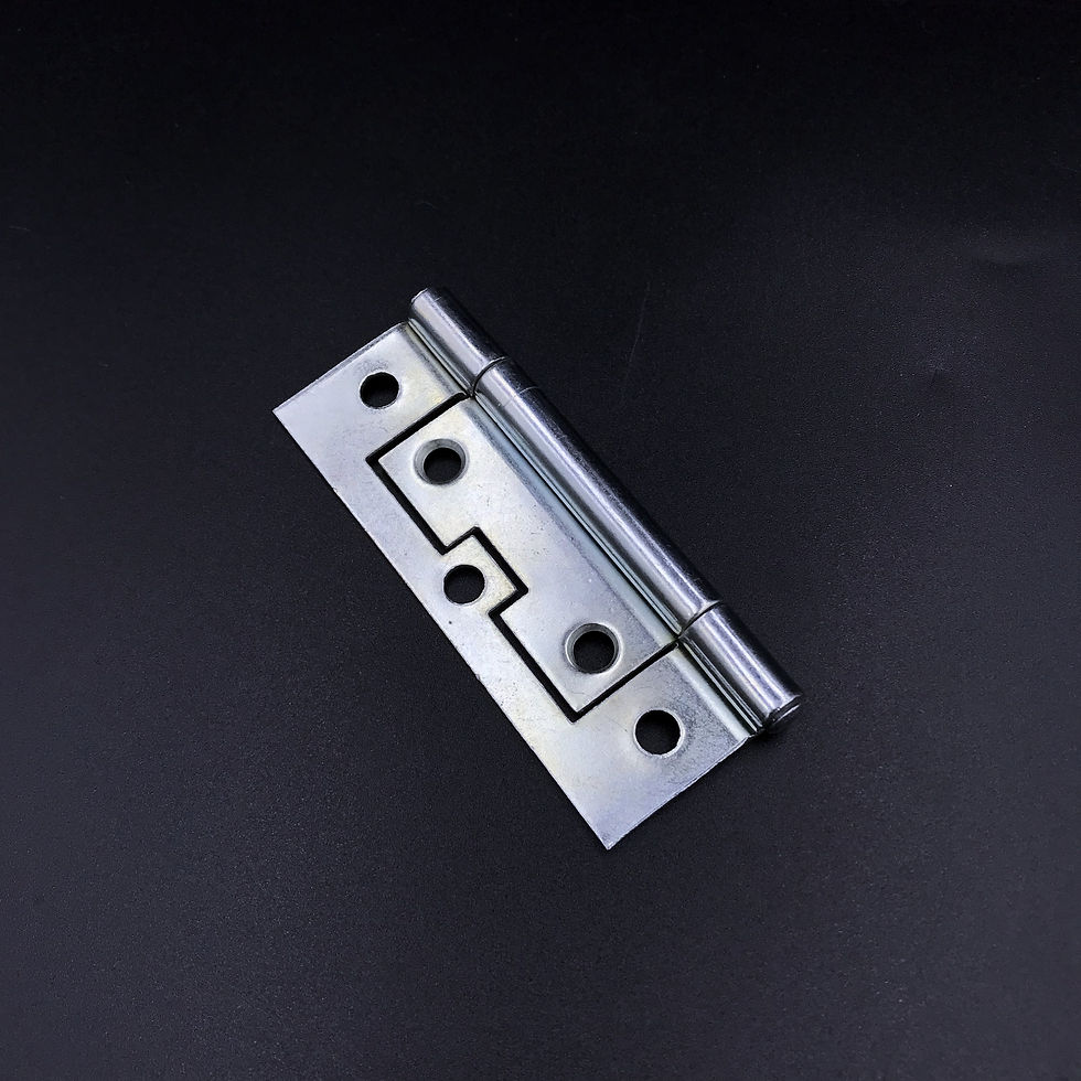 WH-5006 Non Mortise Hinge Zinc Plated