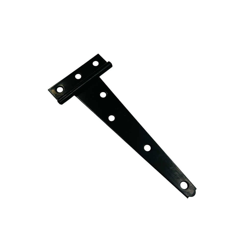 WH-3001 6" Light Tee Hinge Black ED Coating