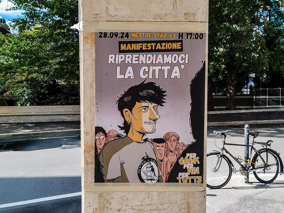Il poster della manifestazione dedicata a Giacomo