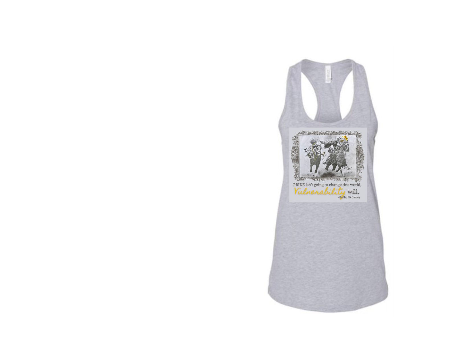 The Yellow Felt Soul Tank