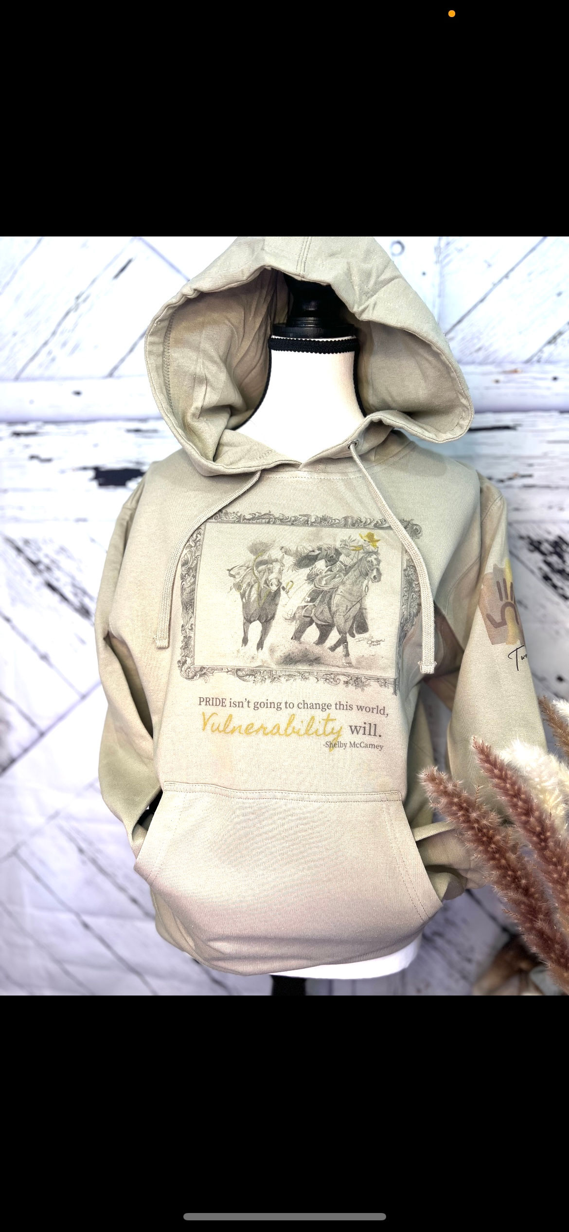 The Yellow Felt Soul Hoodie