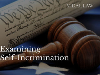 Examining Self-Incrimination