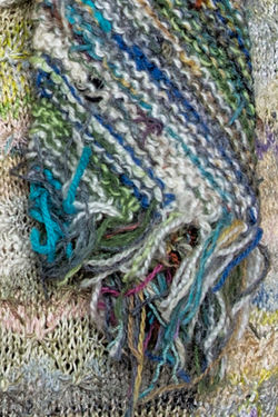 Painterly Short Scarf